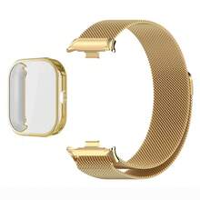 Metal Strap For Redmi Watch 4 5 Band With TPU Case Screen Protector Soft Replacement Milanese Magnetic Loop Watchband - Applicable to Redmi Watch 4/5 - View 13