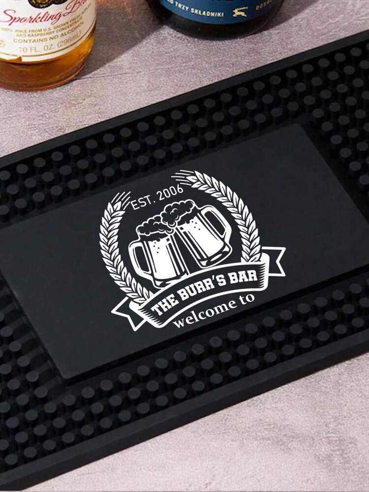 1pc Customized , Personalized Bar Mat, Coffee & Cocktail Coaster, Home Bar Accessory, Artistic Rubber Drink Coaster, Gift For Father, Boyfriend, Custom Coaster, Multi-Functional, Ornamental, Reusable, Exquisite, Stylish, High-Quality, Colorful, Modern, Custom, Personalized, Unique, Home, Garden, Office, For Anniversaries, For Valentine's Day, For Mother's Day, For Birthdays, For Father's Day, For Graduation, For Weddings, For Housewarming,Personal Items ,Forever Love, Personalized Gift - Multicolor - View 15