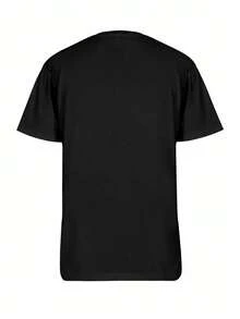 Camiseta para hombres "Le cuento a papá chistes periódicamente" divertida ciencia día del padre camiseta gráfica nerdy - Negro - Ver 3