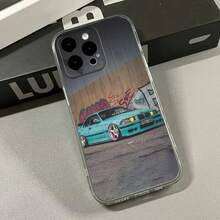Car B-BMW E20 E30 E36 Phone Case Compatible With  16,15,14,13,12,11 Plus, Pro, Max, XR, XS, X, 7, 8 SE, Mini Transparent Silicone Soft Cover Compatible With  17 Pro Case,  17 Pro Max Case,  17 Case,  16 Pro Case - Z3 - 查看 12
