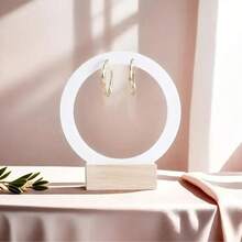 1 pièce Support élégant et minimaliste pour boucles d'oreilles, support de rangement et organisateur de bijoux, présentoir de bureau chic pour boucles d'oreilles, support de présentation de bijoux polyvalent pour la décoration de la maison, parfait pour offrir en cadeau lors d'occasions spéciales, idéal pour organiser vos accessoires préférés, rehausse toute pièce avec une esthétique moderne, parfait pour les passionnés de mode et les amateurs de bijoux, permet de garder vos boucles d'oreilles facilement accessibles, complément parfait pour votre coiffeuse ou votre table de chevet, faites passer votre présentation de bijoux à un niveau supérieur avec ce support fonctionnel.