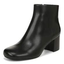 Vionic Sibley Boots Women's US 10 Black Leather Side Zip Ankle Bootie JOBB1006 - màu đen - Xem 2
