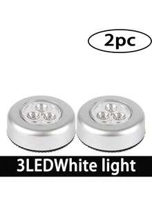 10 Stücke 3/4 LED Berührungssensor Leuchten, kristallklare Helligkeit, für Flur, Bad, Schlafzimmer, Küche, Schrank, Treppe, Heimdekoration, geeignet für Patienten, die nachts aufstehen, Nachttisch, Wand- und Flurbeleuchtung - einfache Installation und platzsparendes Design