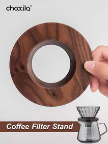 choxila 1Pc Hand-Drip Filter Paper Holder, Coffee Filter Cup Stand, V-Shaped Coffee Filter Cup, Diagonal Pattern Coffee Filter, Drip-Type Coffee Funnel, Suitable For Entertaining Guests During Saudi National Day - Coffee Filter - View 2