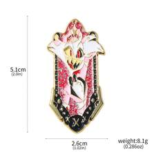 1 cái Trâm cài áo Anime Xia Liweiji Nhện Quỷ Nhân vật hoạt hình Huy hiệu Quà tặng Phụ kiện tiệc tùng cho bạn bè Quà tặng Halloween - Nhiều màu - Xem 26