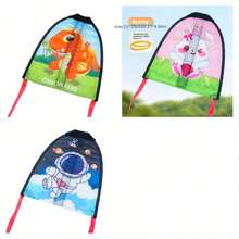 Mini Catapult Kite - Thumb Slingshot Kite Beach Toy Gift, Suitable For Ages 4-9 And 10-14, Easy To Fly, Waterproof Cordless Beach Kite, Small Fun Outdoor Sports Toy, Astronaut Rabbit Dinosaur Cartoon Style - 3 Pieces (style 1) - View 12