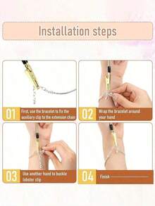 1PC Multicolor Bracelet Helper Tool,Bracelet Wearing Auxiliary Tool,Accessory Auxiliary Tools,Hand Bracelet Fasten Helper Alligator Clips For Joints For Women Jewelry Tools Fastening And Hooking Equipment For Jewelry Bracelet Necklace - Ngẫu nhiên 1 cái - Xem 5