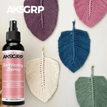 AKSGRP Spray moldeador de larga duración, adecuado para sombreros/bolsos/manualidades DIY/uso general, agente rigidizador de tela, rigidizador a base de agua