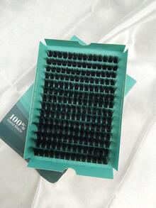 196 件 D 卷高品质柔软 5D 蓬松睫毛 DIY 接发 196 件 D 卷丰盈单根睫毛套装，适合在家 DIY 睫毛接发（120D，D-Mix 10-20 毫米） - D+ - 查看 2