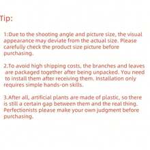 2 piezas Árbol de palma artificial de 65/80/90 cm - Decoración de alta calidad de plástico para interiores/exteriores, adecuado para el hogar, oficina, boda, Halloween, Navidad, Pascua, Día de San Patricio - Plantas falsas sin mantenimiento (maceta no incluida), decoración de árbol de palma, arreglo de eventos, apariencia natural, hojas de fácil cuidado, estilo tropical, verdor, decoración navideña