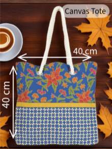 This Summer's Must-Have Bag! – Rope Handle Shoulder Bag | 40x40 Cm | Made In Turkey