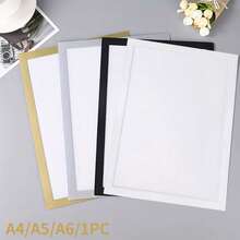 1pc A4/A5/A6 Magnetic Picture Frame/Display Decal (No Drill, Damage-Free Installation), Wall Art Frame, Poster, Ad, Photo, Certificate, Business License Display Frame - Multicolor - View 2