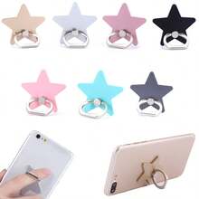 1 buc Suport de telefon cu inel rotativ la 360 de grade, autocolant magnetic pentru încărcător wireless, compatibil cu iPhone, telefon Android, cadou pentru ziua de naștere, familie, prieteni, suport de telefon, accesorii pentru telefon