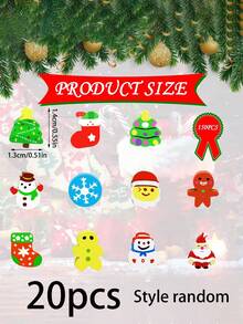 200pcs Christmas Mini Erasers-Various Cartoon Small Erasers, Cute Small Animal Erasers Bulk For Desk Pets Christmas Pencil Erasers Socks Santa Snowflakes Gift Filling Rewards Prizes, Great For Classroom Gifts, Rewards And Party Favors, Classroom Incentive Items, Durable Erasers(Very Mini,Do Not Buy If You Mind)