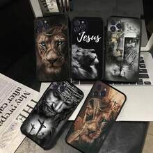 Jesus Christ Christian Phone Case Compatible With 14 11 12 13 Mini Pro XS Max Cover 6 7 8 Plus - z6 - 查看 4