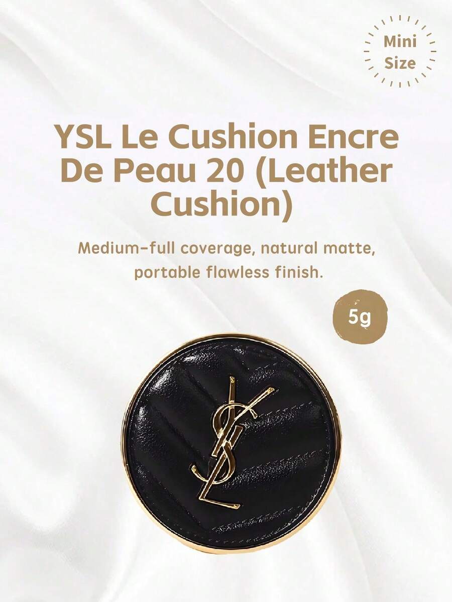 YSL Yves Saint Laurent Touche Éclat Le Teint Radiant Awakening Foundation 20 5g (Black Cushion) - Black - View 1