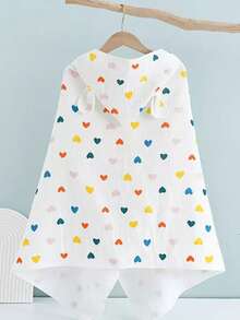 1 st mjuk badrock med huva för spädbarn, bärbar handduk 65*135 cm - Multifärgad - Visa 5