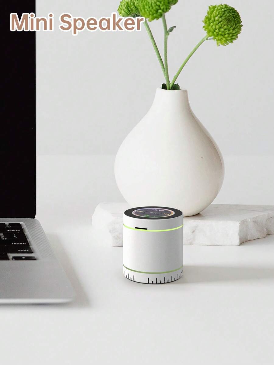 Lithium Battery LED Breathing Light Portable Mini Wireless Speaker