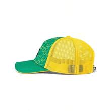 Australia Boonie Trucker Sombrero Verde, Verde, Talla nica - inicial - Ver 7