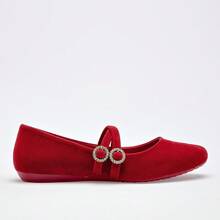 Pakar Zapaterias Clasben Women's Ballerina Shoes In Red - 紅色 - 查看 5