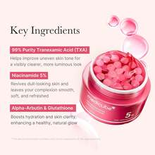 Medicube TXA+Niacinamide Capsule Cream 55g | Dual Radiance Moisturizer, Ideal For Use After Spot Care | For Uneven Skin Tone, Texture & Hydration | 99% Pure Tranexamic Acid | Korean Skincare | 1.94oz - TXA + 菸鹼醯胺 - 查看 3