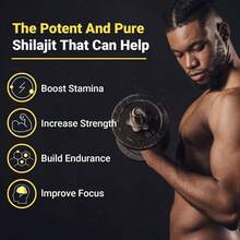 VivoNu Pure Himalayan Shilajit Gummies, Micronutrient Supplement, Himalayan Premium Ingredient With Shilajit - Ashwagandha, Gokshura, Fulvic Acid & 85+ Trace Minerals I For Men, Women - 1 túi - Xem 5
