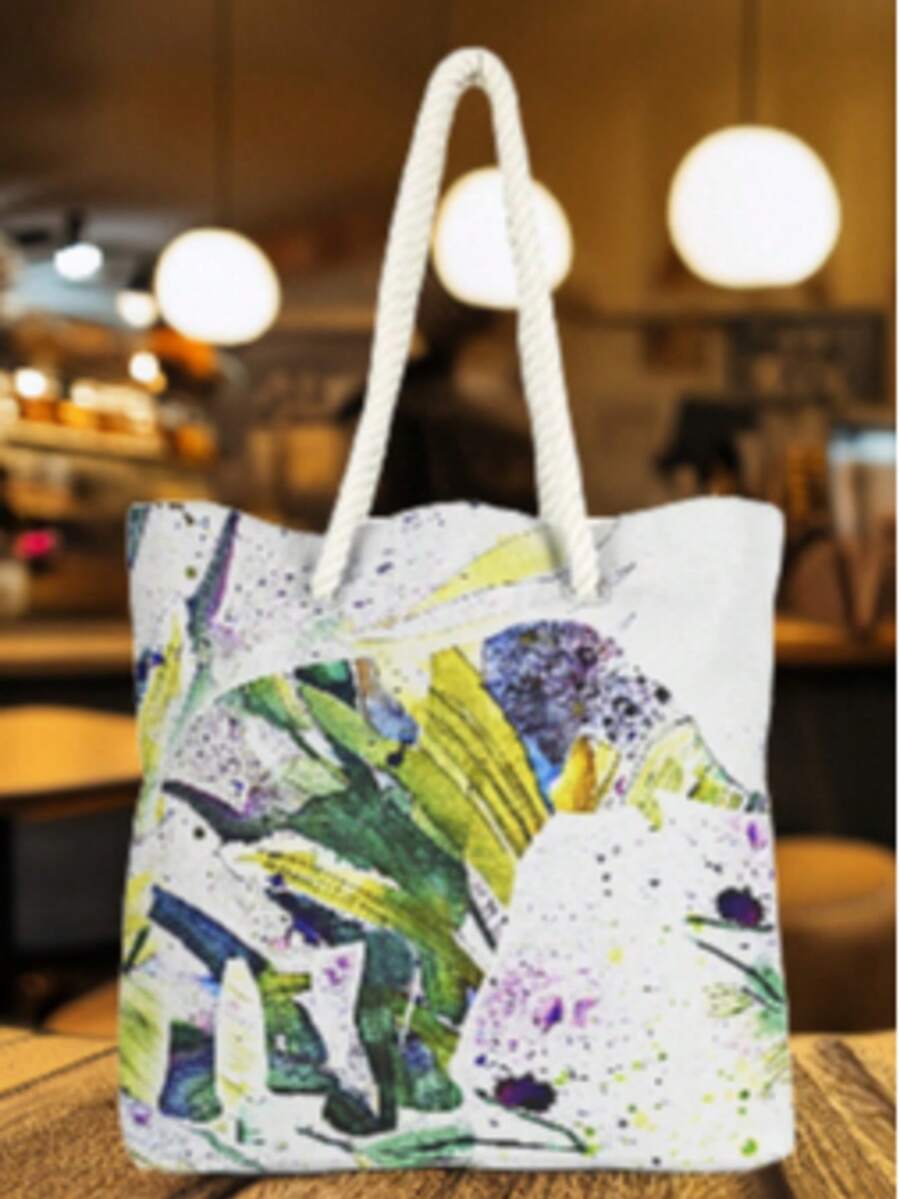 This Summer's Must-Have Bag! – Rope Handle Shoulder Bag | 40x40 Cm | Made In Turkey