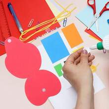 6 件/12 件儿童缝纫工艺套件，可爱的女孩无纺布钱包，卡通动物斜挎包，手工制作，四季皆宜，派对礼品套件|好玩的配件|耐用的面料，有趣的家庭活动 - 彩色 - 查看 4