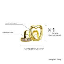 3 件 14k 铜空心心形镂空夹式牙齿饰品，Y2K Grillz 情人节万圣节装饰牙齿饰品，适合女士 - 彩色 - 查看 16