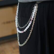 Unique Sweet Motorcycle Lecity Bag Charm Multifunctional Waist Chain Accessory, Chain