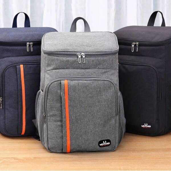 Dia das Mães Mochila Térmica De Grande Capacidade Cooler 18L Impermeável Portátil Para Piquenique Praia Cerveja Frio Ar Livre