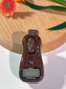 手动滚球计时器，多色可选：栗棕色、静谧黑色、枯萎黄色、玫瑰红色，手动滚球计时器，缓解压力 - 彩色 - 查看 1