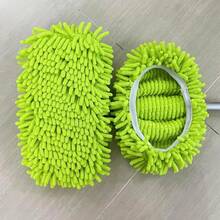 1/3/4/5 Piezas de Almohadillas de Trapeador Reutilizables Empacadas en Piso, Almohadillas de Trapeador de Microfibra de Chenilla Lavables, Almohadillas de Trapeador de Doble Propósito Seco y Húmedo (Verde). Debido al equipo de visualización y fotografía, puede haber ligeras diferencias de color