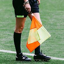 2 Stück/Set Schiedsrichter Fahnen/Fußball Linienrichter Fahnen/Fußball Schiedsrichter Signalfahnen - Verschiedenfarbig - Übersicht 5