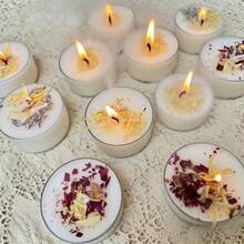 12 Piece Tea Wax Set - Available In 3 Fragrances Of Rose, Jasmine, And Lavender, Suitable For Romantic Dinners, Weddings, Christmas, Thanksgiving, Parties, Home Decor, And Small Decorative Candles For Gifts (1.54 Inches X 0.7 Inches) - Nhiều màu - Xem 7