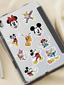 Pegatinas irregulares de Mickey Mouse para decoración de grafiti, equipaje, impermeables, DIY. Regalo perfecto, la elección perfecta para decoración del hogar, decoración de sofá, decoración de fiestas, regalos de cumpleaños y diversos regalos festivos, de moda. Artículos de moda. Lujoso. Costura. DIY.