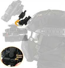 Tactical Helmet Night Vision Goggles Mount L4G24 NVG Mount For PVS 15/18 GPNVG18 - 黑色 - 查看 5