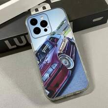 Car B-BMW E20 E30 E36 Phone Case Compatible With  16,15,14,13,12,11 Plus, Pro, Max, XR, XS, X, 7, 8 SE, Mini Transparent Silicone Soft Cover Compatible With  17 Pro Case,  17 Pro Max Case,  17 Case,  16 Pro Case - z7 - 查看 11