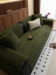 Vỏ bọc ghế sofa sang trọng, mềm mại - Dày dặn, ấm áp, chống trơn trượt, phù hợp cho phòng khách, văn phòng, phòng ngủ - Có thể giặt máy, phù hợp với ghế sofa đơn đến 4 chỗ. - màu xanh lá - Xem 5
