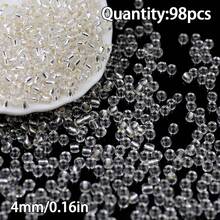 2/3/4/5/7毫米镀银玻璃珠，金/银/玫瑰金珠，DIY珠宝制作、缝纫、刺绣工艺材料 - 滾珠軸承 - 查看 7