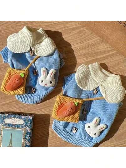 Knitted Sweater For Teddy, Poodle, Bichon Frise, Cats And Dogs, Autumn/Winter