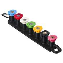 5-Piece High-Pressure Washer Nozzle Set – Quick Connect 1/4" Spray Tips (0°-40°) For Cars/Decks/Fences | Color-Coded For Easy Selection , Garden Hose Washers - Replacement Sprayer Nozzle Tips For Pressure Washers(Fall 2025 Upgraded) - Multicolor - View 2