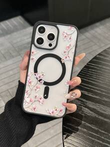 适用于 16 Pro Max 的磁吸式花朵设计手机壳，带磁吸充电功能的 14 Pro 镜头保护盖，适用于 13/15 Plus 的柔软透明极简硅胶手机壳，适用于三星 A15/A16/A35/A54/A55/A56/S22/S22 Plus/S22 Ultra/S23/S23 FE/S23 Plus/S23 Ultra/S24/S24 FE/S24 Plus/S25 Plus/S24 Ultra/S25 Edge/S25 Ultra 的防摔高端手机壳 - 彩色 - 查看 2