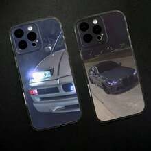 Car B-BMW E20 E30 E36 Phone Case Compatible With  16,15,14,13,12,11 Plus, Pro, Max, XR, XS, X, 7, 8 SE, Mini Transparent Silicone Soft Cover Compatible With  17 Pro Case,  17 Pro Max Case,  17 Case,  16 Pro Case - z7 - 查看 2