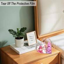 1 Stück Weihnachts-Acrylplakette, Schneemann Weihnachtsbaum Geschenkbox Muster Design Tischdekoration für Zuhause, Büro oder als Geschenk, festliche verschneite Szene mit Frohe Weihnachten Text Weihnachtsdekoration