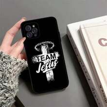 Christian Bible Verse Jesus Phone Case Compatible With 15 14 13 12 Mini 11 Pro XS Max X XR SE 6 7 8 Plus, Soft Silicone Case, Compatible With 17 Pro Max, 17 Pro, 17, 16, 16 Pro Max, 15 - z10 - View 7