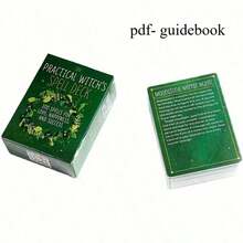 100 Spells Witchcraft Card Deck For Beginners And Collectors, Practical Witch's Deck For Love, Happiness, Success, Self-Care, Manifestation, Mindfulness, Meditation, Spiritual Growth & Positive Energy - 1套 - 查看 7
