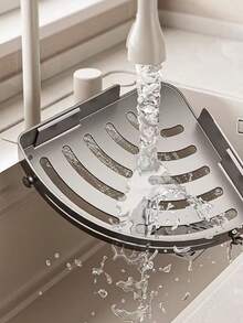 2 pièces Étagère d'angle pour douche, étagère de rangement pour salle de bain en plastique PP épais, étagère de douche intérieure, porte-shampoing, boîte de rangement pour cuisine et salle de bain, panier de douche, étagère triangulaire gain de place - Étagère de rangement murale durable pour shampoing, gel douche et cosmétiques - Facile à installer, design anti-chute, accessoires de salle de bain, cadeau pour la fête des mères