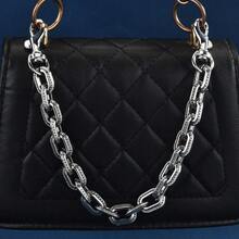 New Fashionable Geometric Metal Bag Chain For Women Versatile Crossbody Purse Strap Ideal For Handbag Decoration And Style Upgrade 5WDB - 金色 - 查看 8