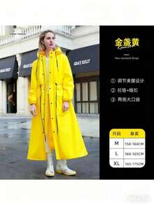 Best Selling Outdoor Rain Jacket/Cycling Rain Jacket, Full-Body Waterproof Rainwear With Zipper For Men And Women Insulation, Galentines, Puppy, Carnival, Spring Summer Picks, Brides Maid Gifts, Room, Beach, Travel, For Men, For Women, Vacation, Cute Stuff, Mother's Day Gift, Garden, Summer, Beach, Squishy, Commencement, Congrats Grad, Travel Hiking Essentials, Portable Tools, Summer Essentials, Summer Portable - Multicolor - View 9